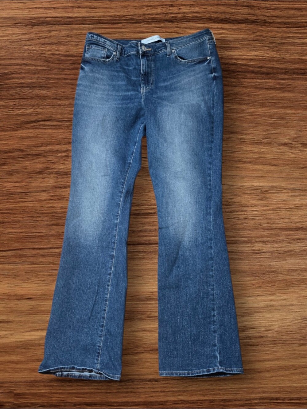 Vintage America Blue Vintage BootY Bootcut Jeans
